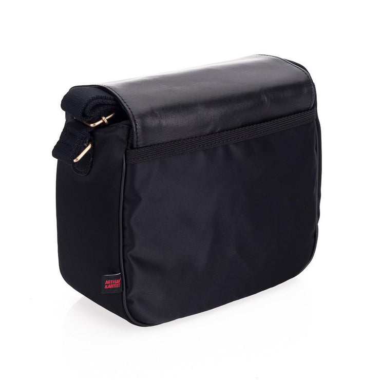Artisan & Artist* 3WC-PO015 Black Canvas Bag