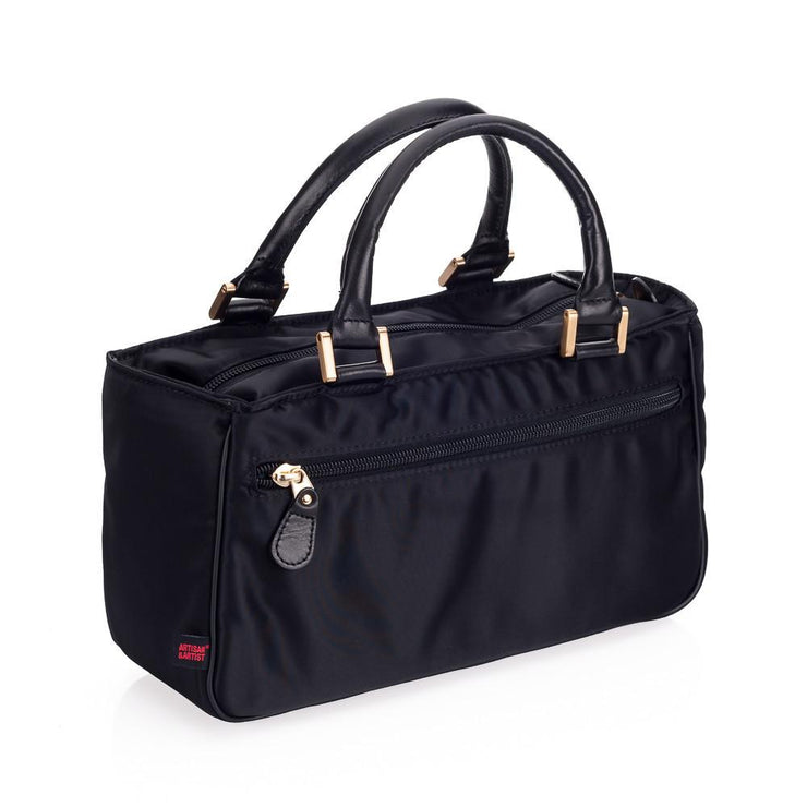 Artisan & Artist* 3WC-PO014 Black Canvas Bag
