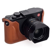 Arte di Mano Leica Q (Typ 116) Half Case - Barenia Tan