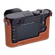 Arte di Mano Leica Q (Typ 116) Half Case - Barenia Tan