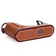 Arte di Mano Leica Q (Typ 116) Half Case with Battery Access Door - Barenia Tan