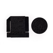 Artisan Obscura Leaves Set, Ebony, Large Concave