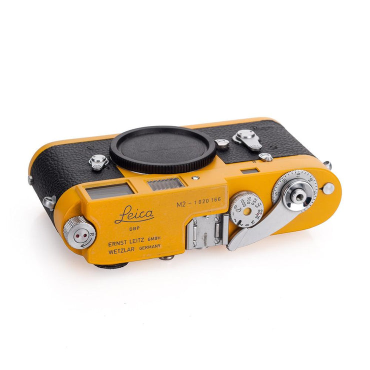 Used Leica M2 Custom Paint - Yellow/Black