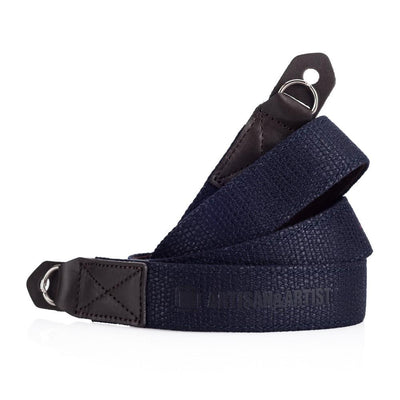 Artisan & Artist* ACAM 115 Acrylic/Leather Strap - Navy
