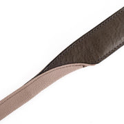Artisan & Artist ACAM 120 Cotton/Leather Strap, Beige/Khaki