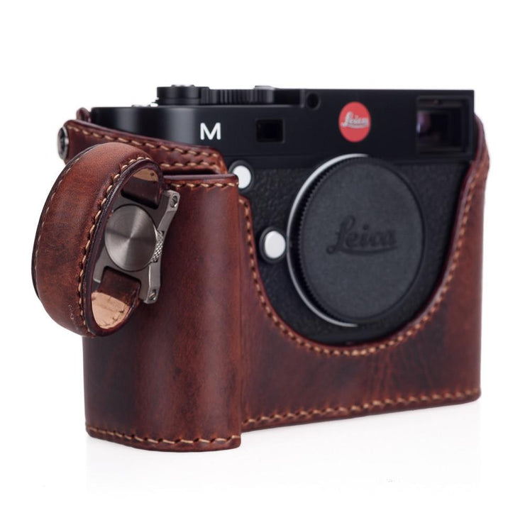 Arte di Mano Half Case for Leica M/M-P (Typ 240) for Multifunction Handgrip with Fingerloop Cutout - Rally Volpe