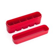 Japan Camera Hunter Film Case for 35mm Film - Half Size for 5 Rolls - Red