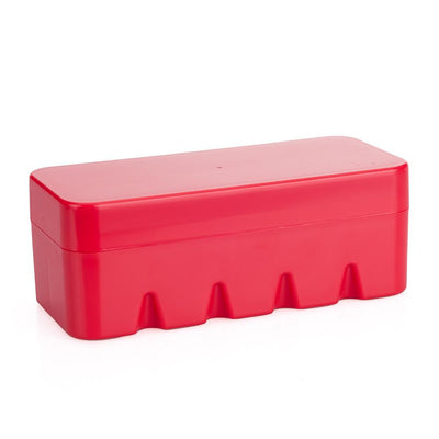 Japan Camera Hunter Film Case for 35mm Film - Half Size for 10 Rolls - Red