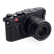 Arte di Mano Half Case for Leica X (Typ 107 & 113) - Minerva Black