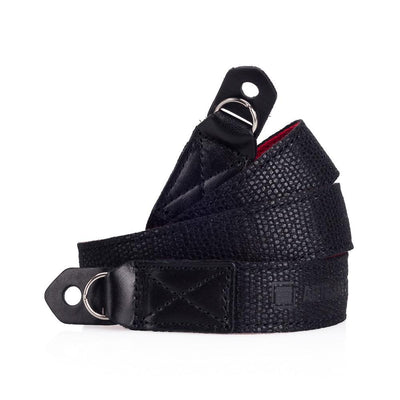 Artisan & Artist* ACAM 115 Acrylic/Leather Strap - Black