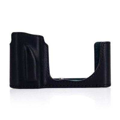 Arte di Mano Leica T (Typ 701) Half Case - Minerva Black with Black Stitching