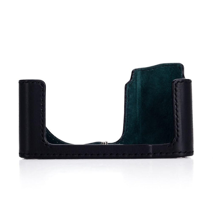 Arte di Mano Leica T (Typ 701) Half Case - Minerva Black with Black Stitching