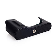 Arte di Mano Leica T (Typ 701) Half Case - Minerva Black with Black Stitching