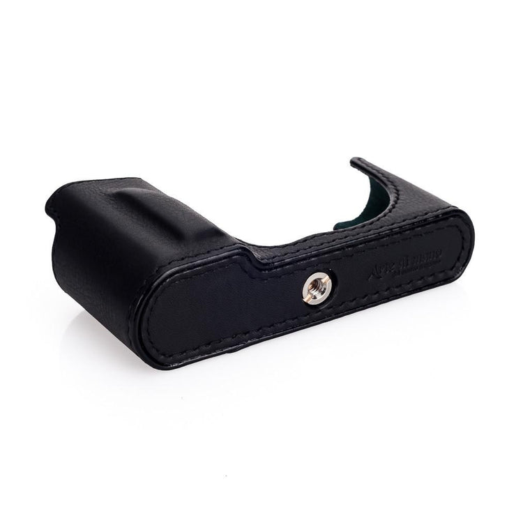 Arte di Mano Leica T (Typ 701) Half Case - Minerva Black with Black Stitching