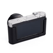 Arte di Mano Leica T (Typ 701) Half Case - Minerva Black with Black Stitching