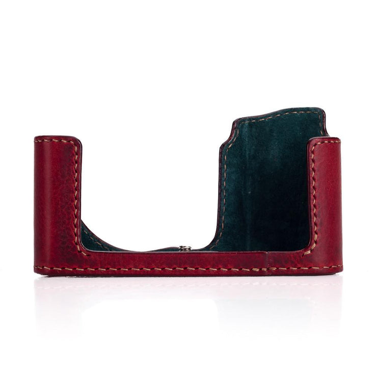Arte di Mano Leica T (Typ 701) Half Case - Rally Bordo