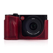 Arte di Mano Leica T (Typ 701) Half Case - Rally Bordo