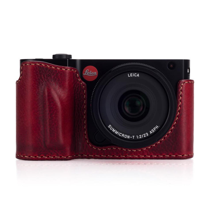 Arte di Mano Leica T (Typ 701) Half Case - Rally Bordo