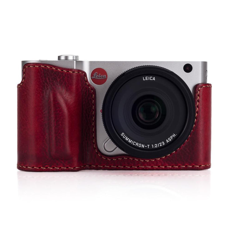 Arte di Mano Leica T (Typ 701) Half Case - Rally Bordo
