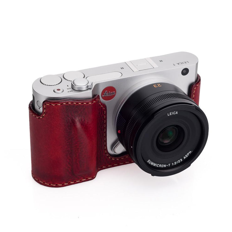 Arte di Mano Leica T (Typ 701) Half Case - Rally Bordo