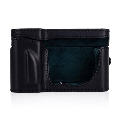 Arte di Mano Leica T (Typ 701) Full Case + Screen Cover - Minerva Black with Black Stitching