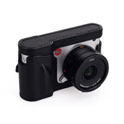 Arte di Mano Leica T (Typ 701) Full Case + Screen Cover - Minerva Black with Black Stitching