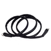 Arte di Mano Extra Long Heritage Neck Strap - Minerva Black with Black Stitching