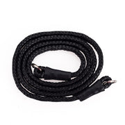 Arte di Mano Heritage Neck Strap - Minerva Black with Black Stitching