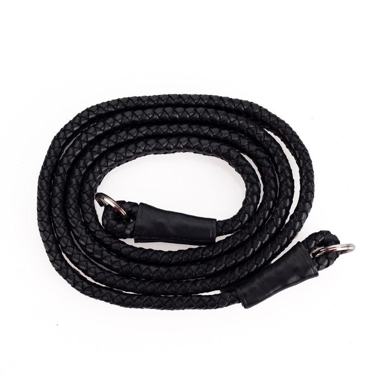 Arte di Mano Heritage Neck Strap - Minerva Black with Black Stitching