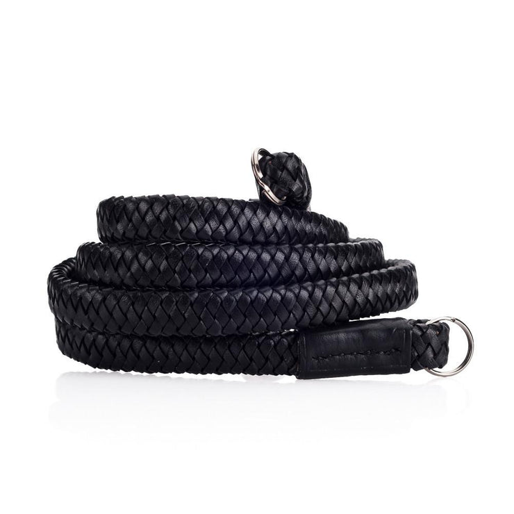 Arte di Mano Heritage Neck Strap - Minerva Black with Black Stitching