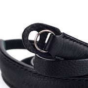 Arte di Mano Classic Neck Strap - Minerva Black with Black Stitching