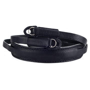 Arte di Mano Classic Neck Strap - Minerva Black with Black Stitching