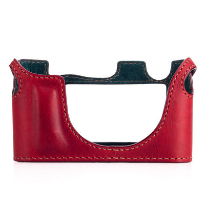 Arte di Mano M8/M9/M-E Half Case with Thumbs Up Cutout - Rally Bordo