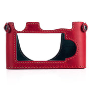 Arte di Mano M8/M9/M-E Half Case with Thumbs Up Cutout - Rally Bordo