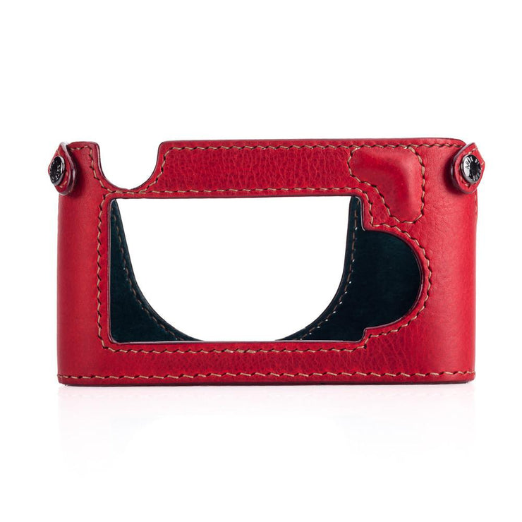 Arte di Mano M8/M9/M-E Half Case with Thumb Pad- Rally Bordo