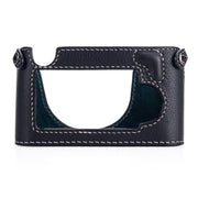 Arte di Mano M8/M9/M-E Half Case with Thumb Pad- Minerva Black