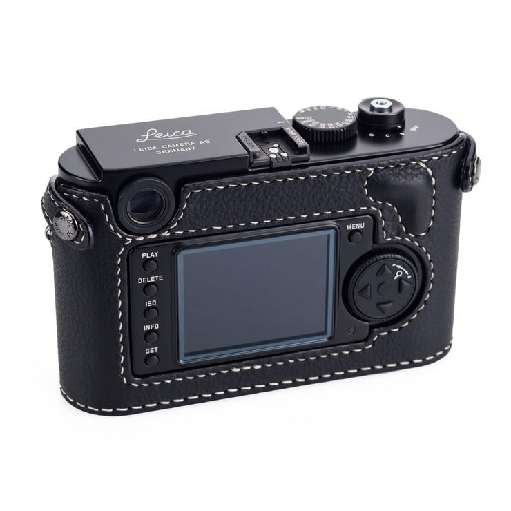 Arte di Mano M8/M9/M-E Half Case with Thumb Pad- Minerva Black