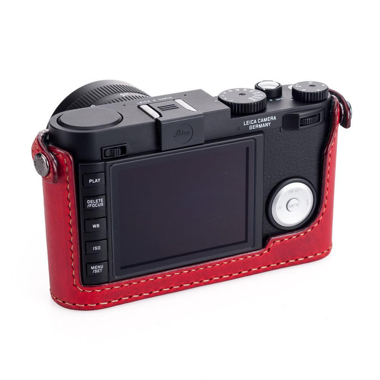 Arte di Mano Half Case for Leica X (Typ 107 & 113) - Rally Bordo