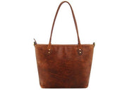 ONA Capri - Leather Camera Tote Bag - Antique Cognac