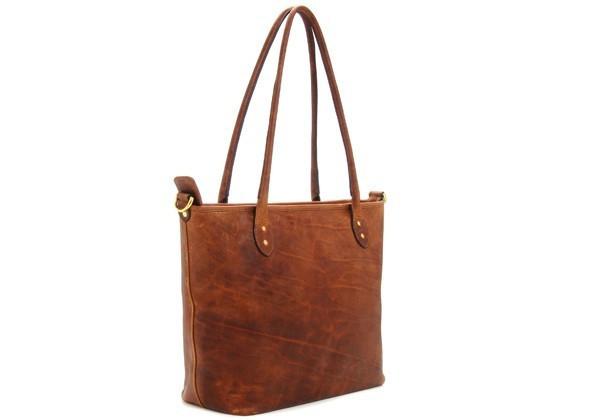 ONA Capri - Leather Camera Tote Bag - Antique Cognac
